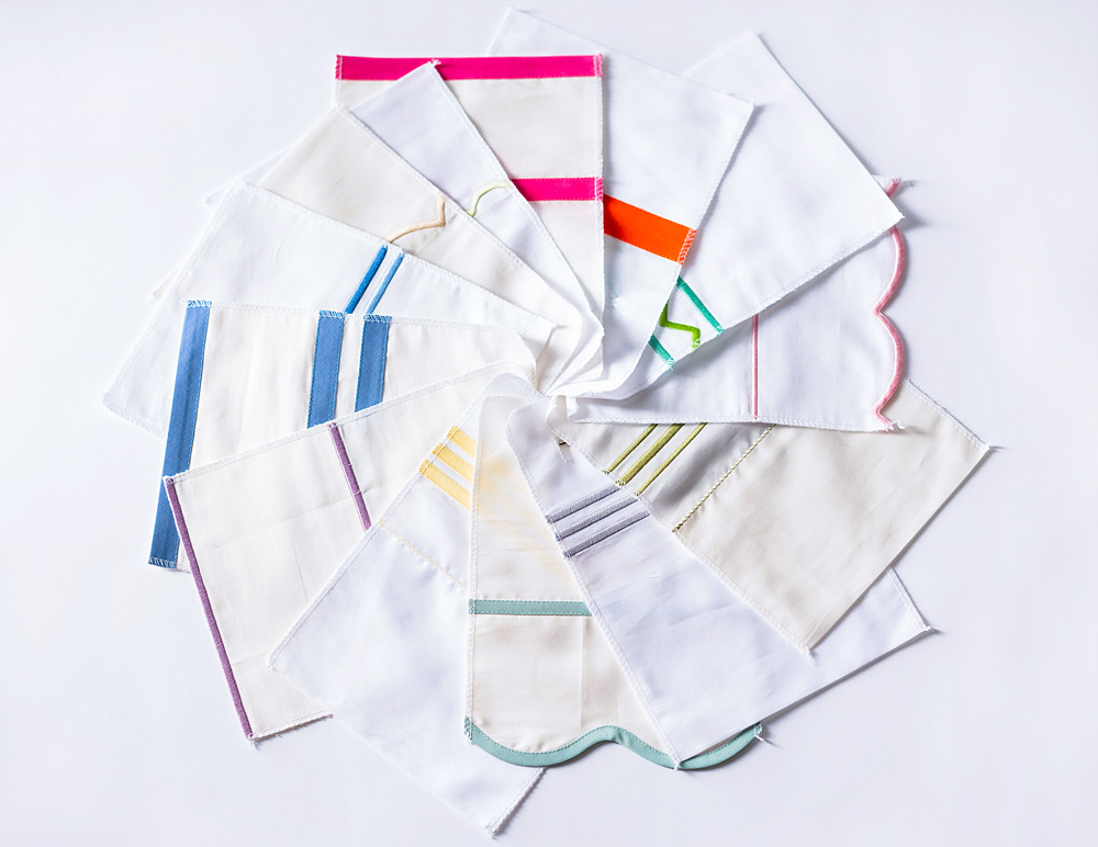 Custom embroidered bed sheets