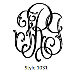 Swiss Monogram Style 1031